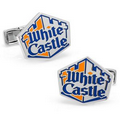 Sterling Silver Custom Company Logo Cufflinks